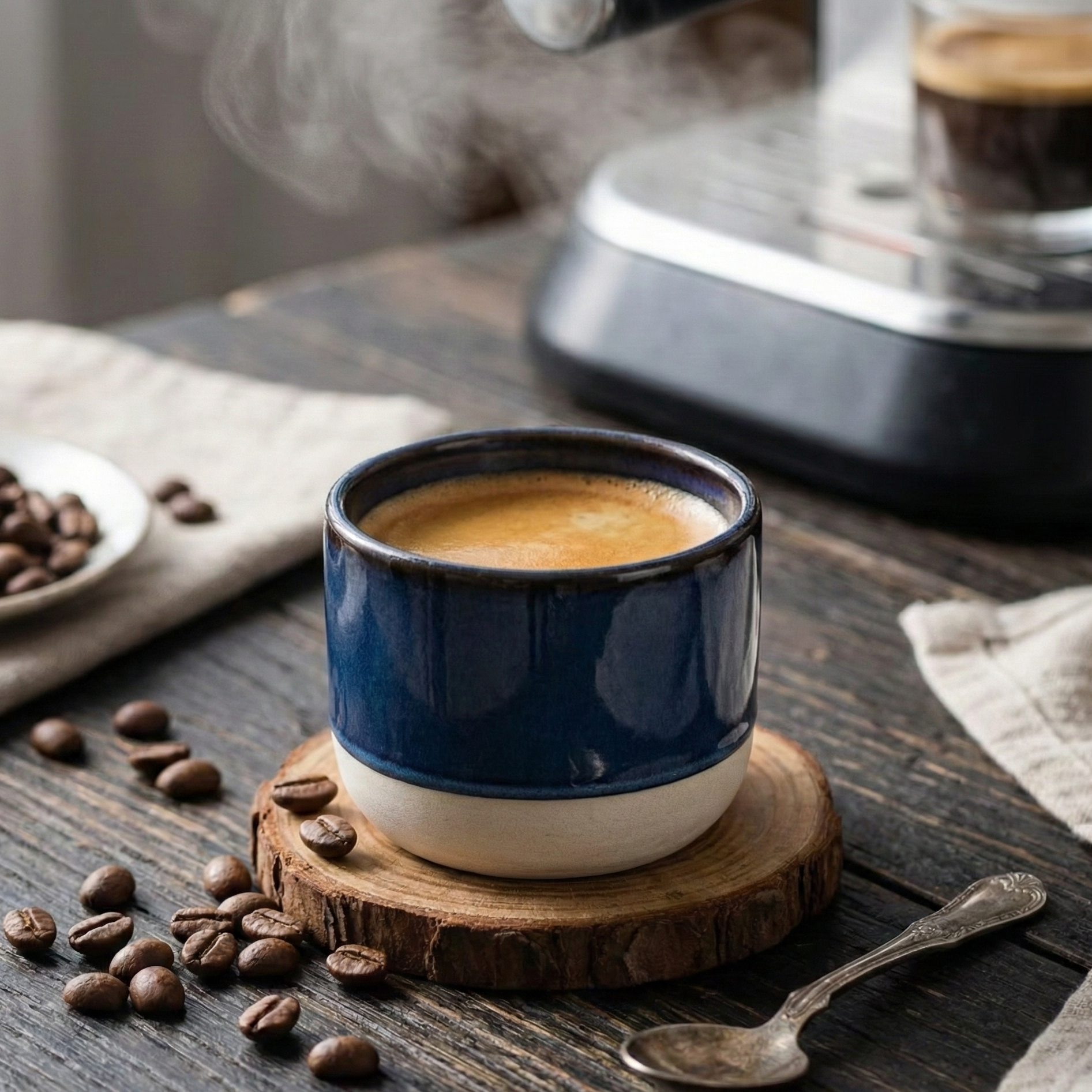 Espresso Tasse - 100ml - Ozeanblau
