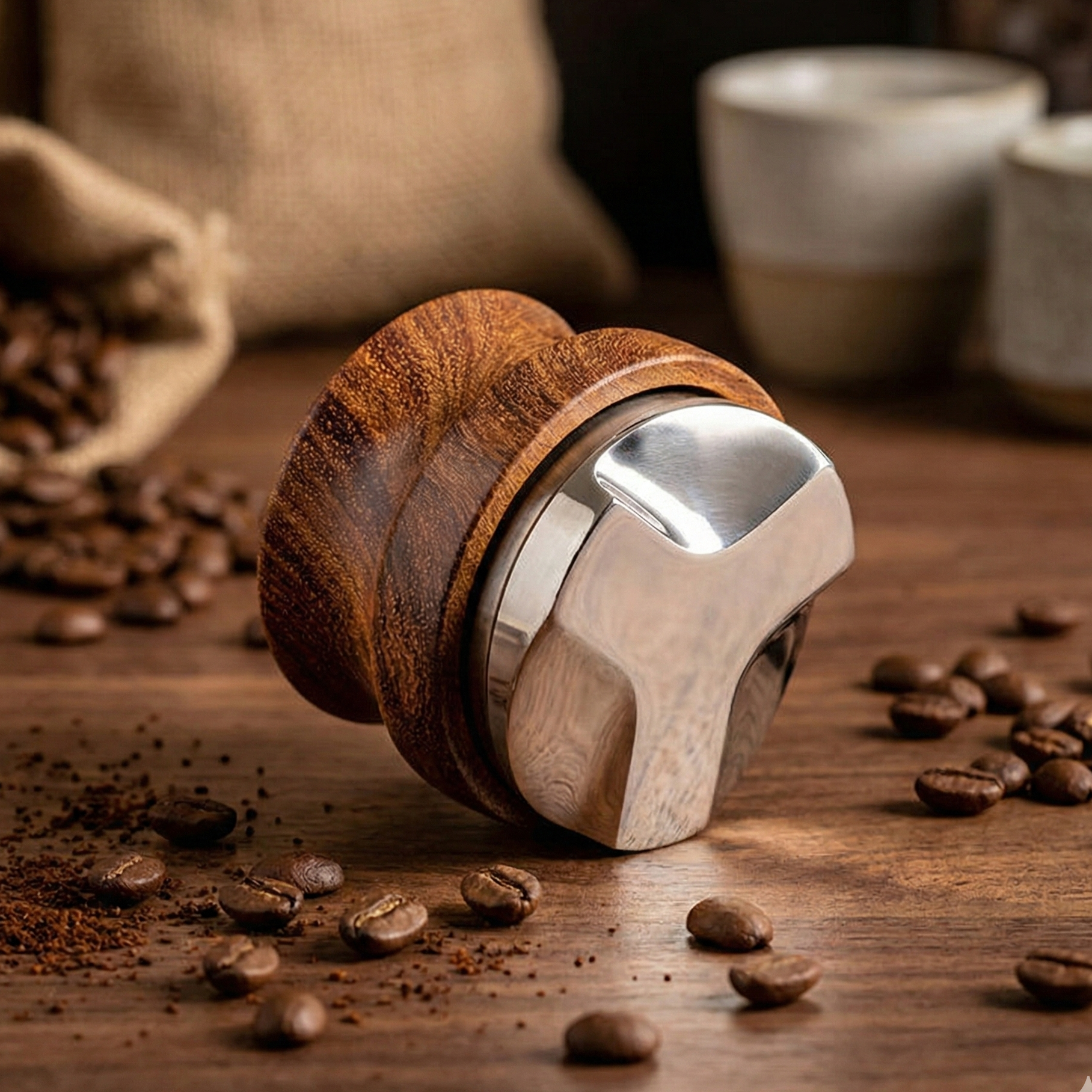 Leveler/Distributor - Walnussholz